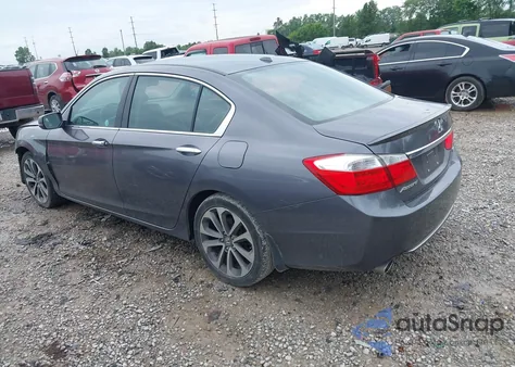 2015 Honda Accord Ex-L V-6 from USA, damaged, VIN 1HGCR3F87FA024057
